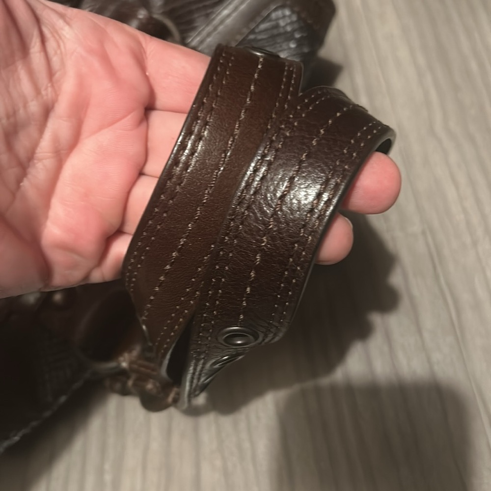 Rare Coach Python Embossed Leather Bag - image 8